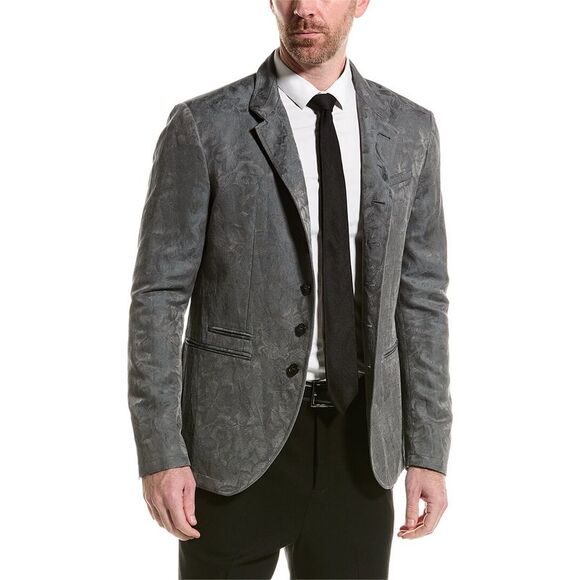 John Varvatos | Shirts | John Varvatos Mens Slim Fit Linenblend Jacket ...